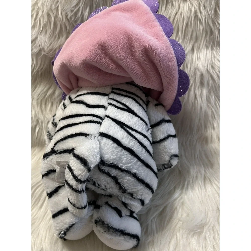 Fiesta Blanket Babies White‎ Tiger Swaddle Wrap Stuffed Animal 11